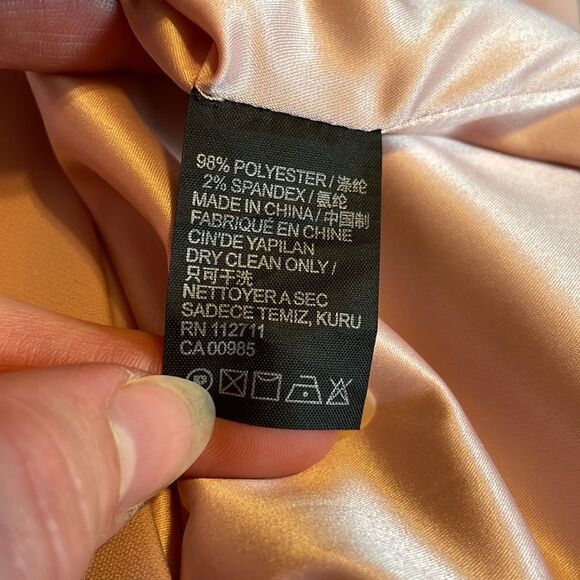 Jay Godfrey Lauda Cut Out Sheath Dress Blush 8 - Picture 7 of 8